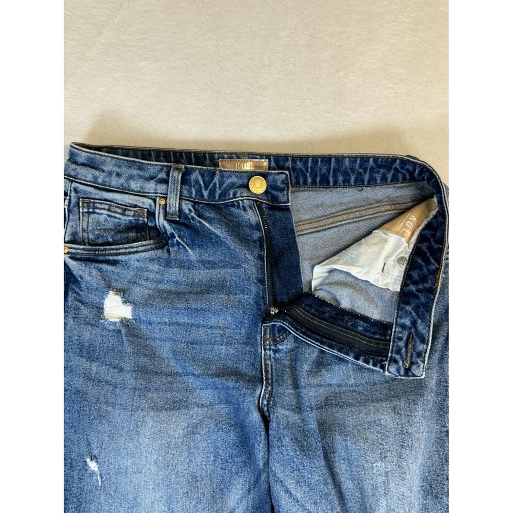KUT from‎ the Kloth Miller High Rise Wide Leg Size 6 Distressed Denim - Picture 5 of 8
